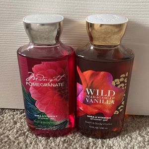 Bath & Body Works Midnight Pomegranate/Wild Madagascar Vanilla Body Shower Gel